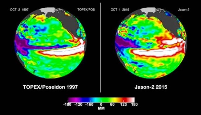 El Niño, e le inquietanti analogie col 1998