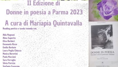 &quot;Donne in poesia a Parma, 2023&quot;