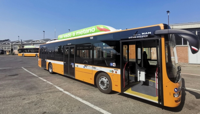 A Parma 10 nuovi autobus a metano