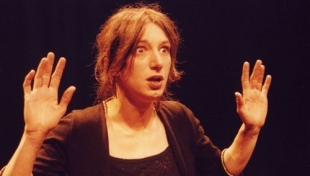 Arianna Scommegna col monologo &quot;La Molli&quot; al Teatro di Fontanellato