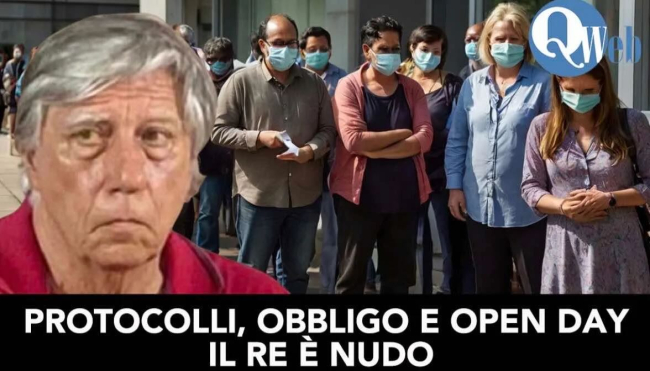 Protocolli, obbligo e open day: il re è nudo (Con Daniele Giovanardi)