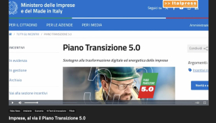 Imprese, al via il Piano Transizione 5.0