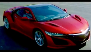 Honda NSX, l&#039;ibrida super car