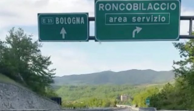 A1 Milano-Napoli Panoramica: chiuso il tratto tra Aglio e Rioveggio verso Bologna