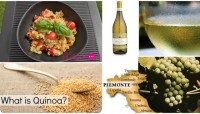 Insalata di quinoa in abbinamento con Roero Arneis