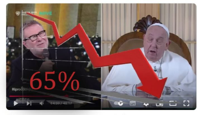 Catastrofe nei consensi per Bergoglio: valanghe di commenti negativi sui canali di “La Repubblica” e “Che tempo che fa” 