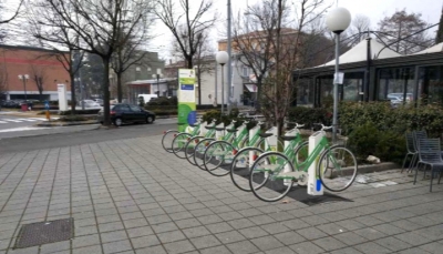 Nuove postazioni Bike Sharing al Palasport e all&#039;ingresso del Maggiore