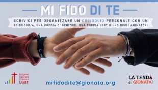  &quot;Mi fido di te&quot; un servizio di ascolto anche per i cristiani LGBT parmigiani ed i loro famigliari.