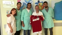 Il Sassuolo Calcio in visita alla Neonatologia del Policlinico