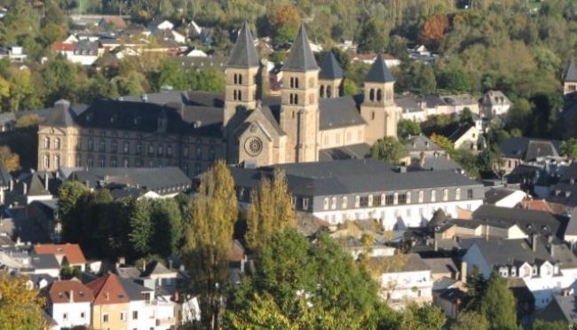 •	Lussemburgo •	Abbazia di Echternach
