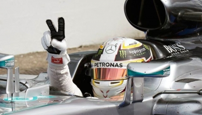 foto tratta dalla pagina facebook &quot;Lewis Hamilton&quot;