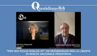 “Per mio figlio scelgo io”: un Referendum per la libertà di scelta vaccinale pediatrica (video intervista)