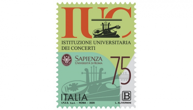 Emissione francobollo Istituzione Universitaria dei Concerti