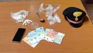 Un arresto per spaccio di cocaina