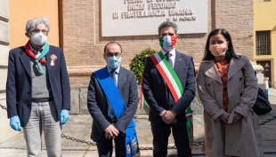 25 aprile 2020 - la celebrazione a Parma