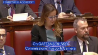 L&#039;On. Gaetana Russo durante un intervento alla Camera