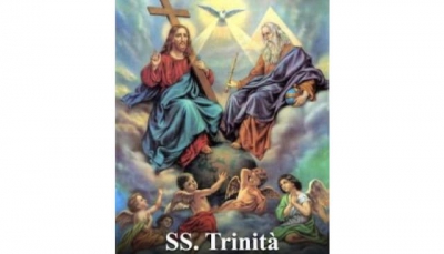 Oggi la Chiesa celebra la solennità (bianco) della Santissima Trinità/anno B. 