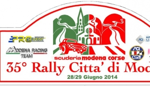 Rally Città di Modena, 96 iscritti
