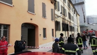 Mirandola, incendio doloso nella sede della polizia municipale. - aggiornamento