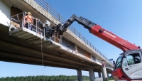 i lavori sul ponte