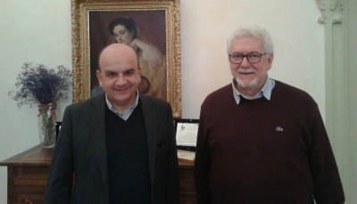 Il sindaco Dosi incontra il nuovo presidente di Auser Piacenza