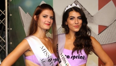 La 2^ classificata Valeria Petracca e Miss Piacenza 2014 Giulia Salemi