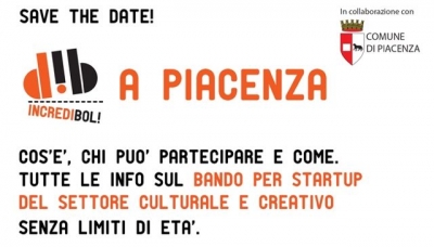 &quot;Incredibol!&quot;, bando regionale per progetti d&#039;impresa culturali e creativi