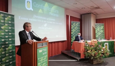 Filippo Gasparini confermato presidente di Confagricoltura Piacenza