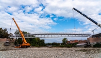 L&#039;impalcato del nuovo Ponte della Navetta