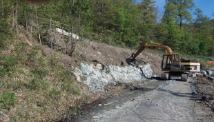 Bonifica Parmense: messa in sicurezza la strada Roccamurata-Branzone