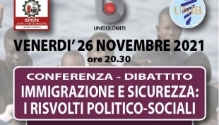 Conferenza-dibattito on line “Immigrazione e Sicurezza: i risvolti politico-sociali”