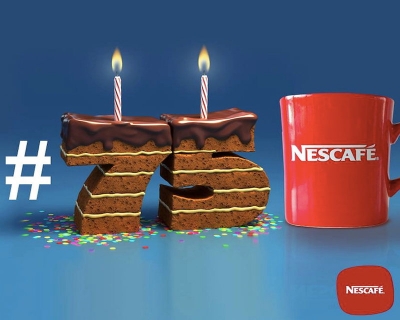 Nescafé compie 75 anni e festeggia sui social network