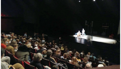 Successo a Thonon-Les-Bains per il debutto della versione francese di &quot;Sonia e Alfredo&quot;, nuova creazione 2020 di Teatro Gioco Vita