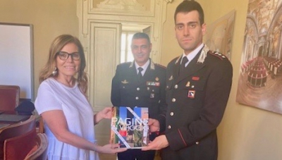 Il Sindaco Patrizia Barbieri dà il benvenuto al nuovo comandante dei Carabinieri della Compagnia di Piacenza