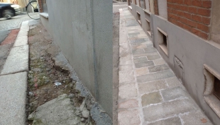 Nuovi pavimenti in pietra per i marciapiedi di via Somaglia e San Bernardo.