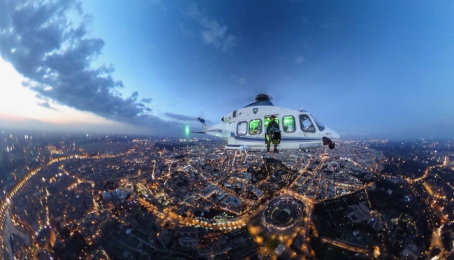 Le foto di Massimo Sestini dagli elicotteri della Polizia di Stato in mostra a Mosca dal 12 marzo
