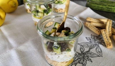 “Non solo per Gaia”. Cheesecake salate con zucchine e olive