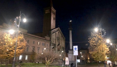 Concluso l’intervento di riqualificazione dell’illuminazione di Piazza Duomo; Tassi: “Mettiamo in luce le bellezze della città”