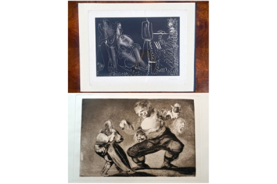 Un Picasso e un Goya a “C’era una volta il libro” a Cesena Fiera