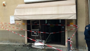 Assalto al bancomat Cariparma di Trecasali