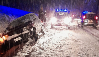 Neve, diversi gli interventi di soccorso da parte dei carabinieri