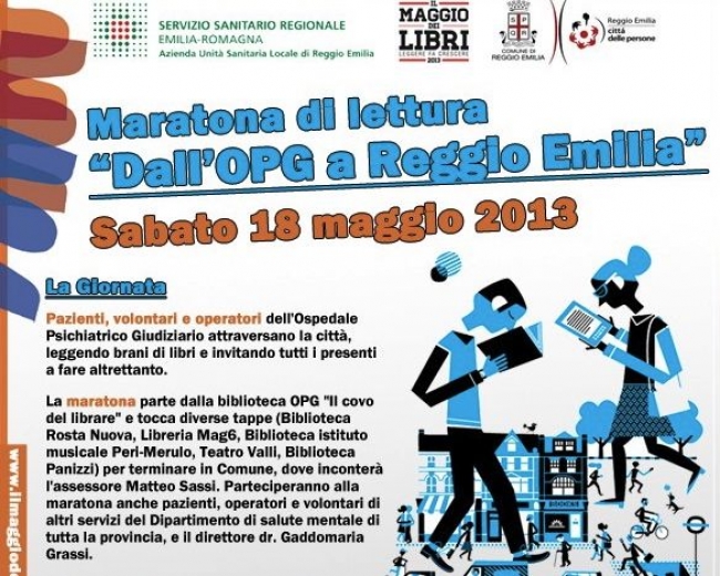 Maratona di lettura &quot;Dall&#039;OPG a Reggio Emilia&quot;