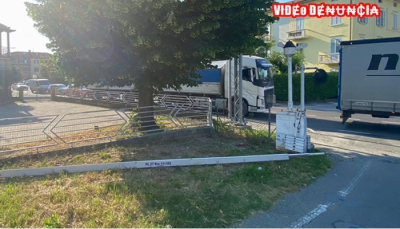 Sorbolo (PR): abbattuto passaggio a livello sulla Parma-Suzzara. Video denuncia