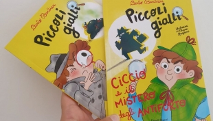 “In punta di penna: rubrica di libri”. Ciccio e la vendetta dell&#039;immondizia abbandonata, scritto da Carlo Barbieri, Einaudi ragazzi, illustrazioni di Claudia Baglioni.