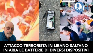 Attacco terrorista in Libano: i dispositivi saltano in aria (Video con Vincenzo Maddaloni)