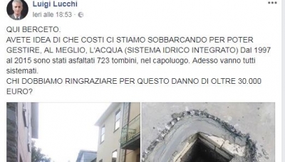 Tombini, Montagna 2000 risponde al Sindaco Lucchi