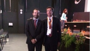 Raimond Blasi, assessore al commercio del comune di Barcellona e Stefano Bollettinari, presidente di Vitrines d’Europe e direttore di Confesercenti Emilia Romagna