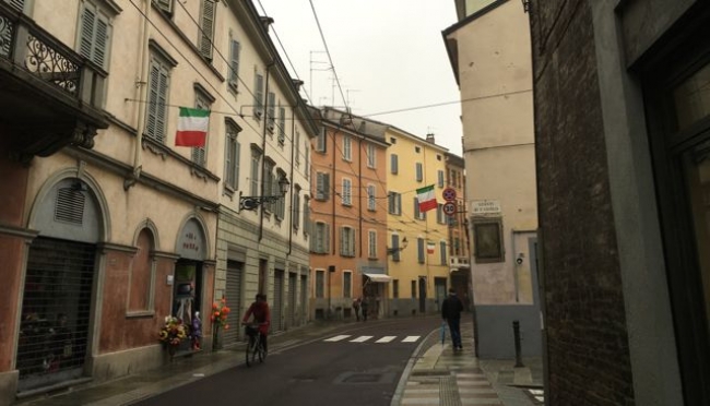 scorcio di Parma - via Bixio -