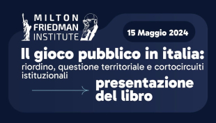 GIOCO LEGALE: Mercoledì 15 Maggio in Senato presentazione del libro di Geronimo Cardia, &quot;Il Gioco Pubblico In Italia: Riordino Questione Territoriale e Cortocircuiti Istituzionali&quot;