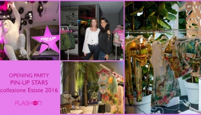 Opening party da Pin Up Star, Beachwear Collection 2016